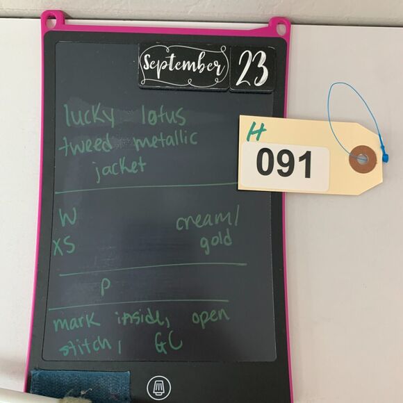 Lucky Lotus Lucky Brand Jacket Womens XS Extra Small Tweed Metallic Zip Up Panel - Picture 14 of 15